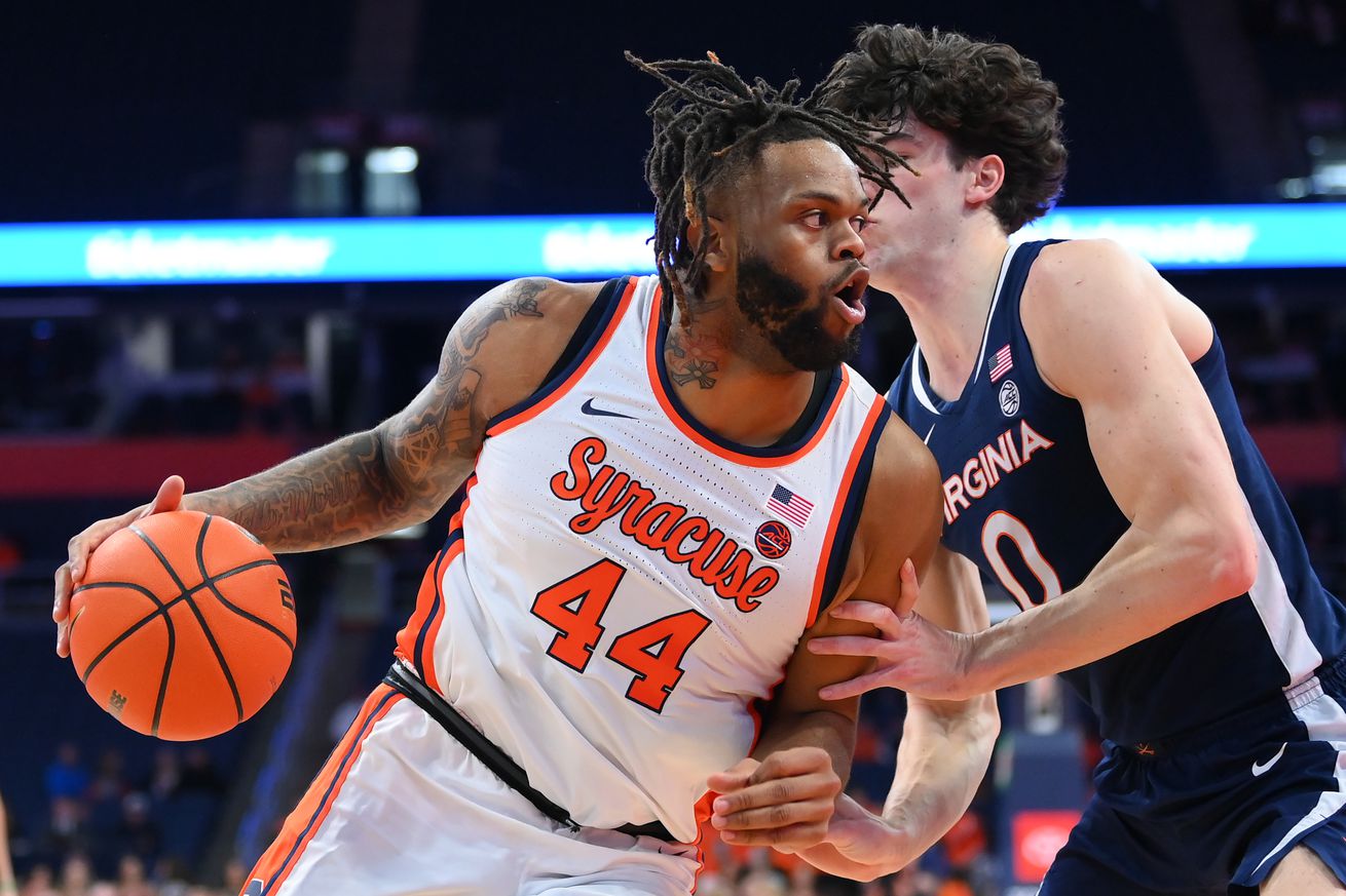 NCAA Basketball: Virginia at Syracuse